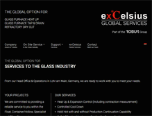 Tablet Screenshot of excelsius-global.com